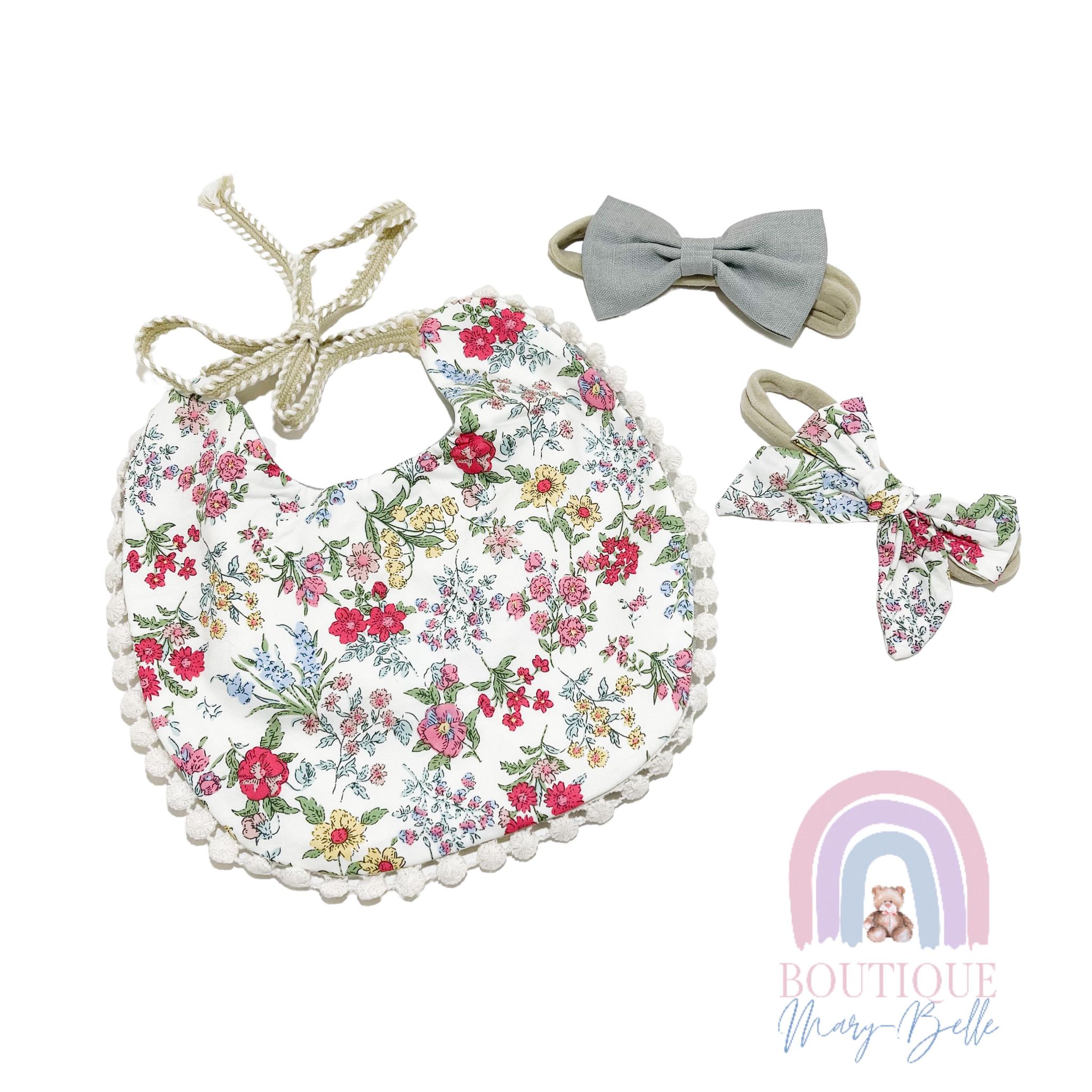 RIKI BOW & BIB SET