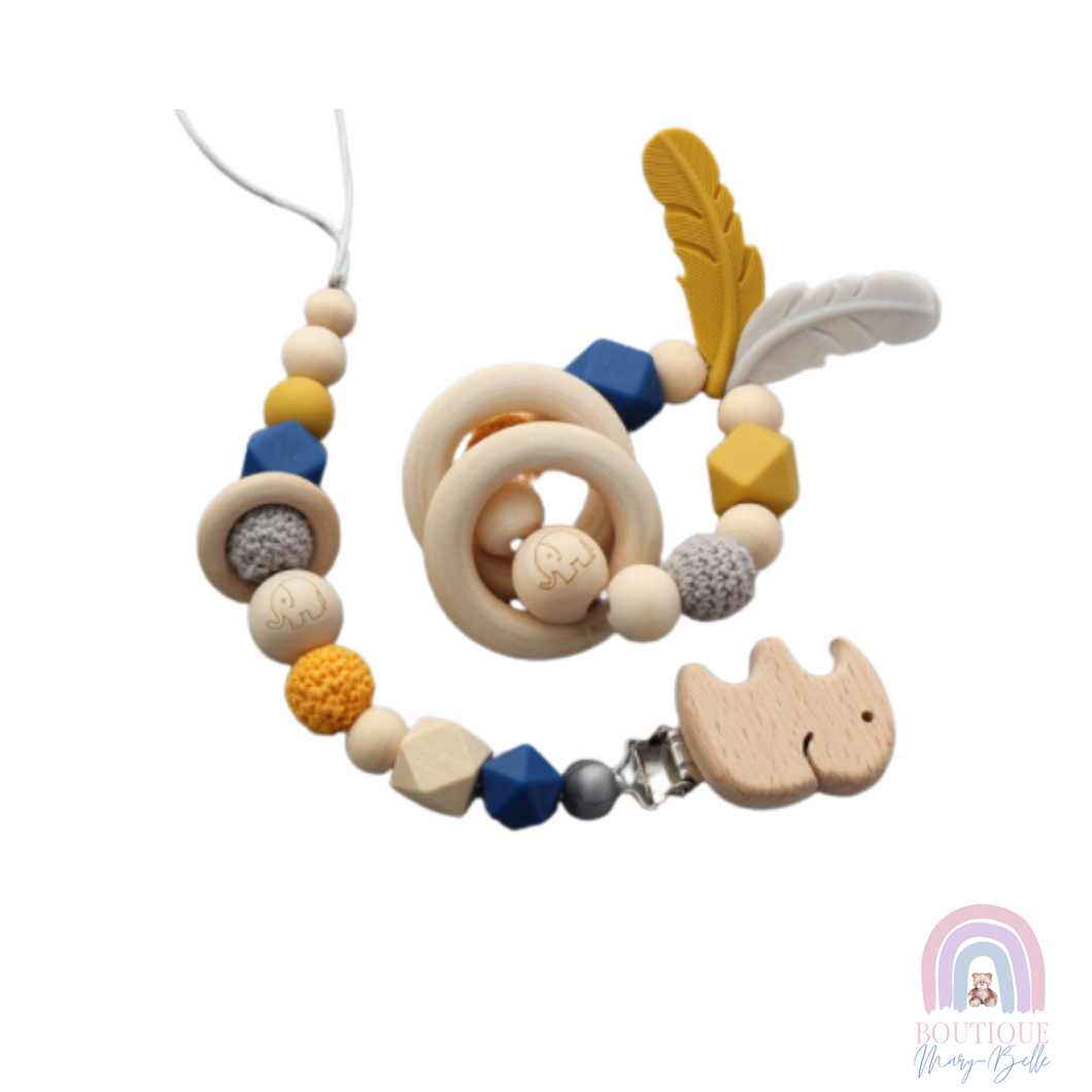 DAWSON DUMMY CLIPS AND TEETHER SETS