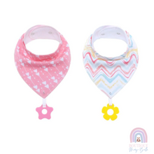 Load image into Gallery viewer, BRODY TEETHER  BIBS X2
