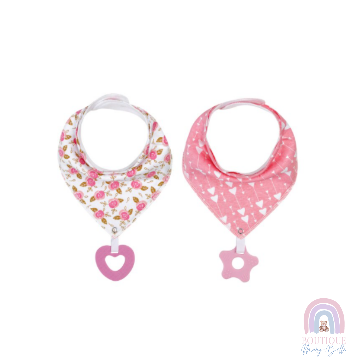 BRODY TEETHER  BIBS X2