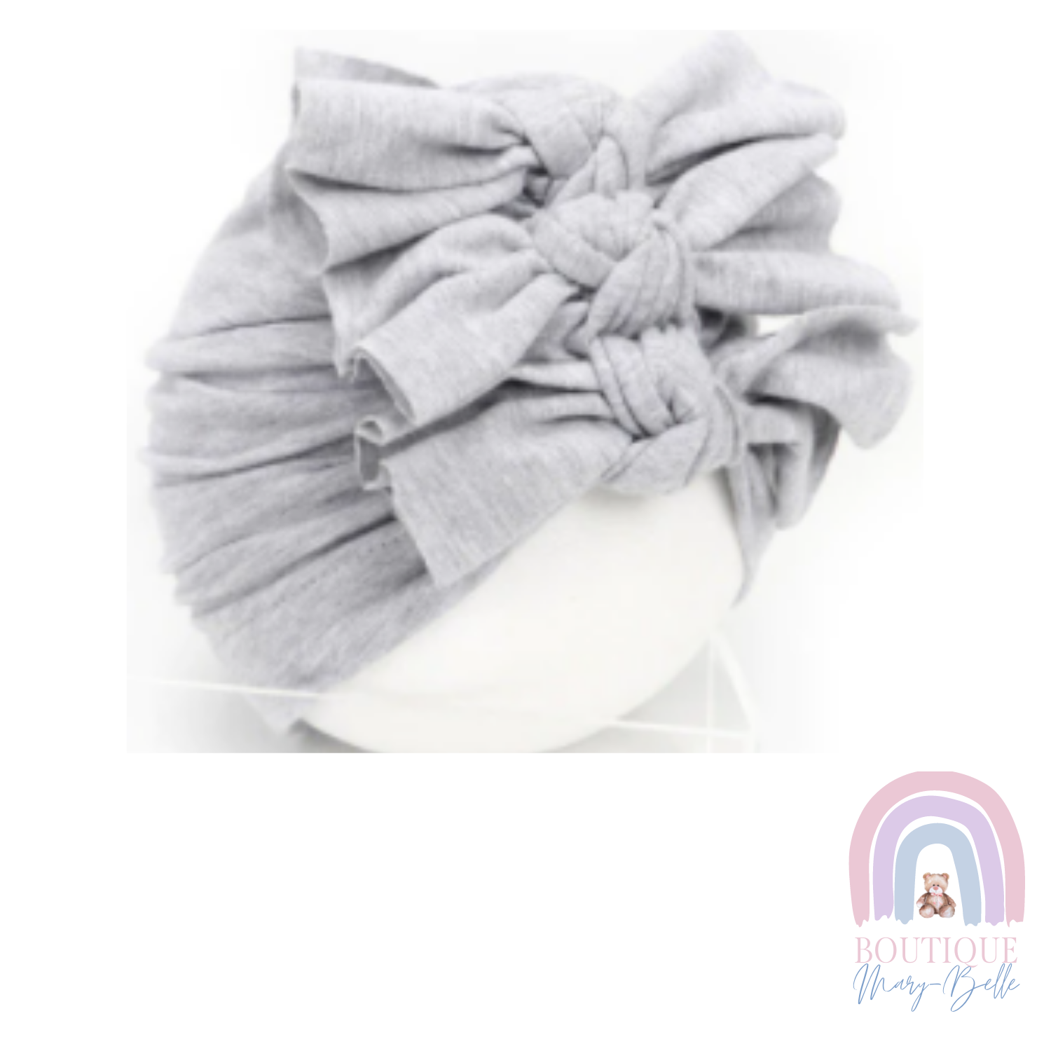 TAHLOULA TURBAN TRIPLE BOWS
