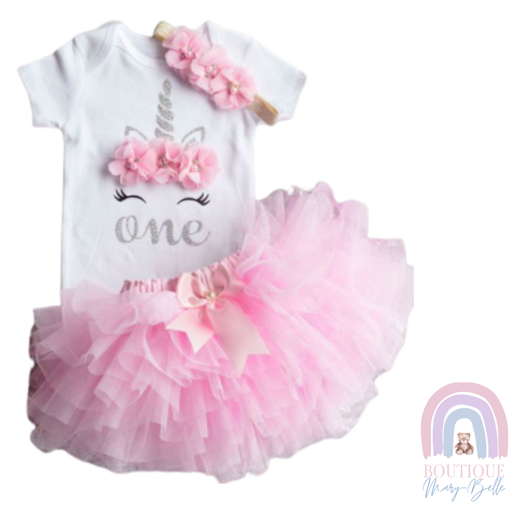 TORY TULLE TUTU FIRST BIRTHDAY OUTFIT.