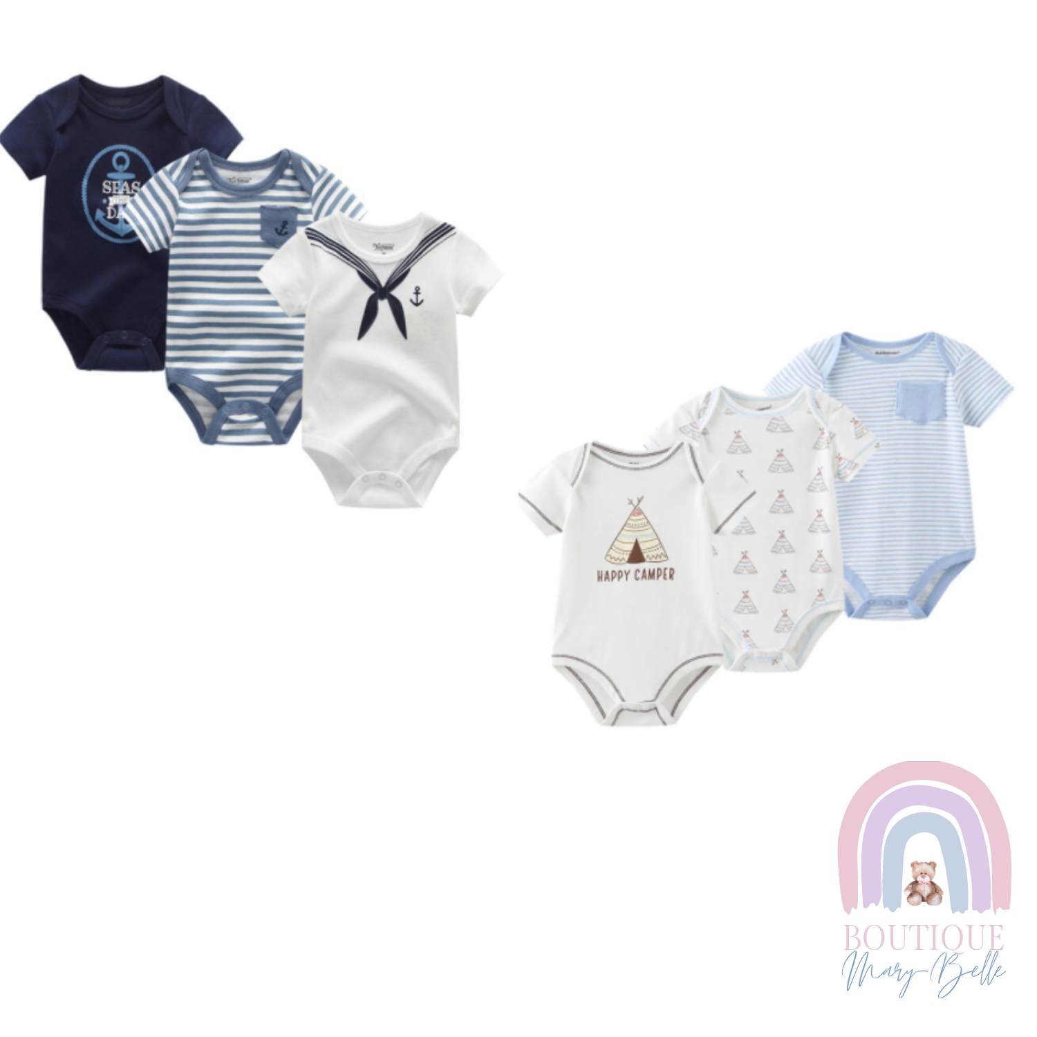 SAILER SIX PIECE BODYSUIT.