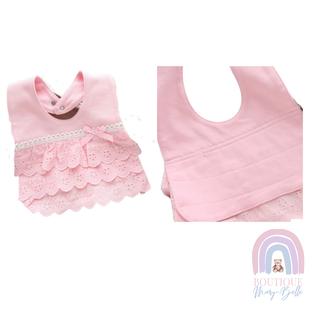 BLANCHE LACE BIBS.