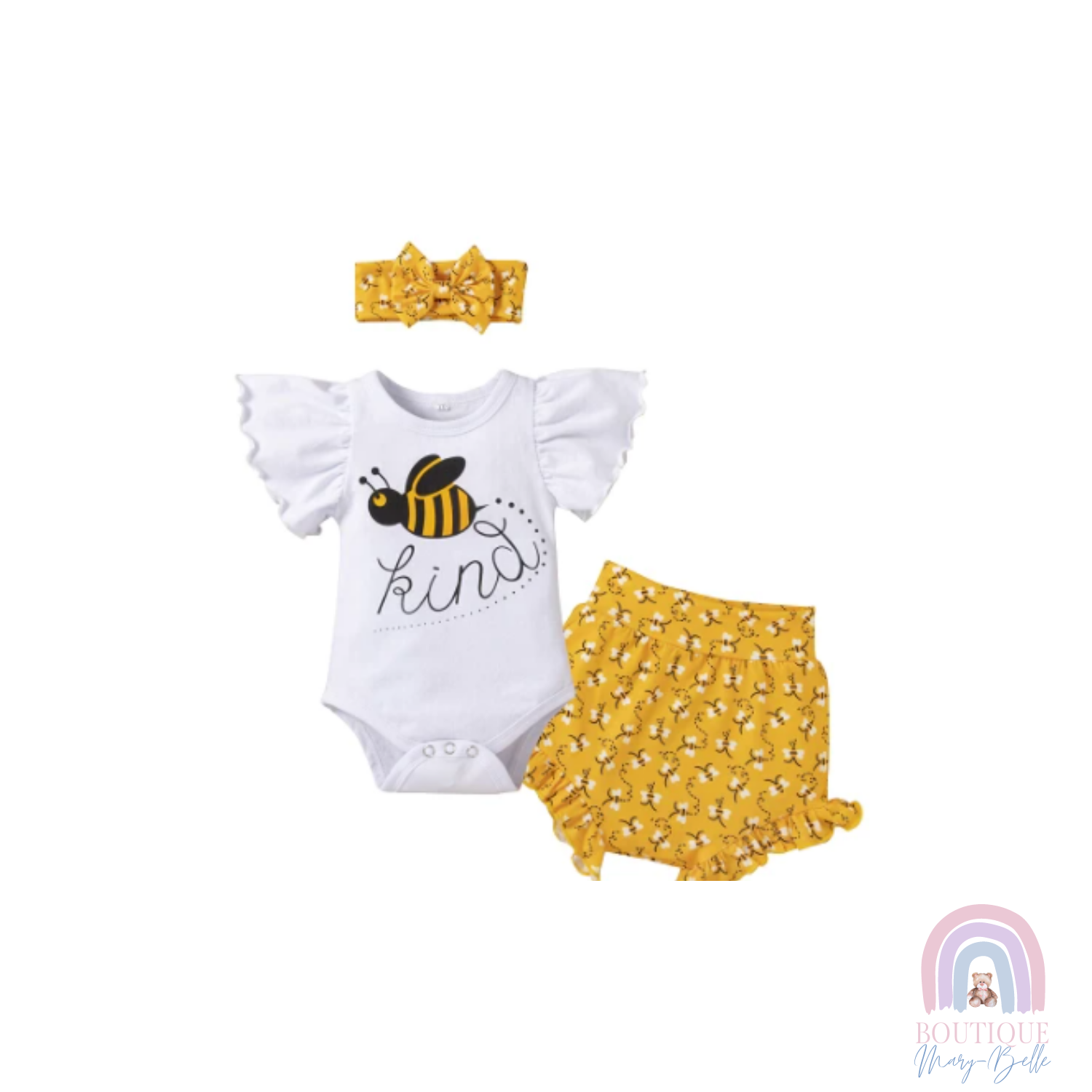 BEE 3 PIECE ROMPER.