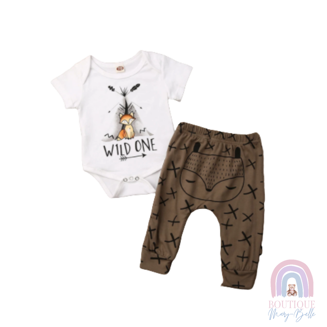 WILD ONE JUMPSUIT AND PANT SET