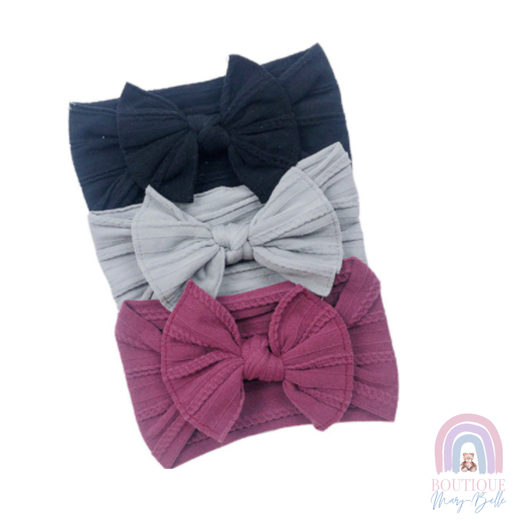 PENELOPE BOW HEADBAND SET