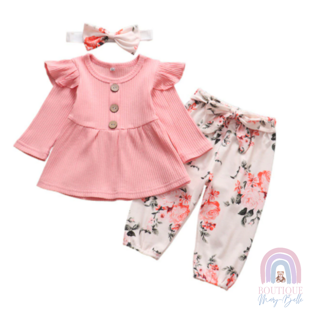 SERENAH PANT, TOP& HEADBAND SET