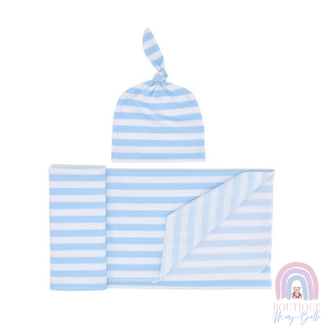 ZAYN SWADDLE AND CAP SET