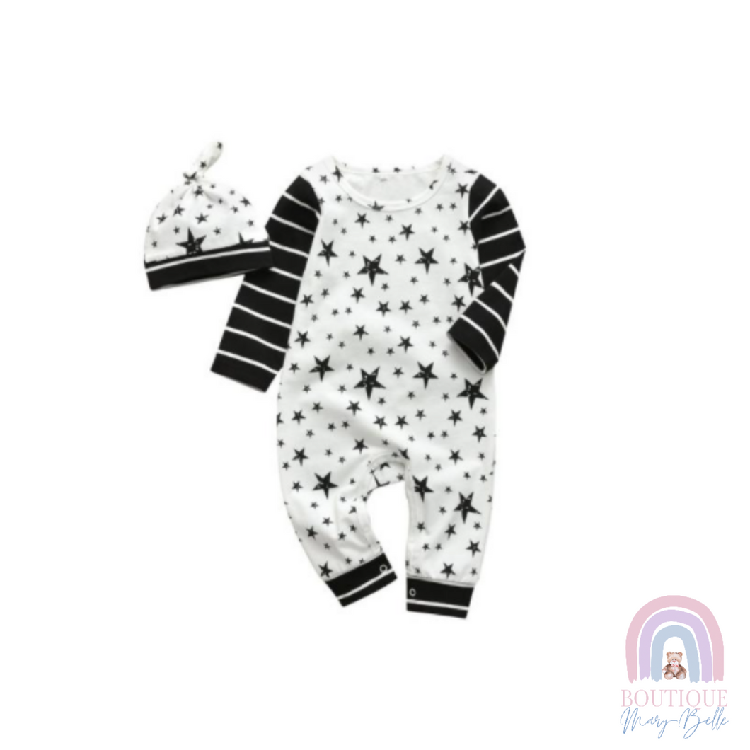 JACOB JUMPSUIT & CAP SET