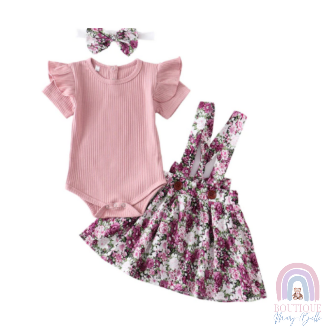 ANASTASIA DRESS, ROMPER & HEADBAND SET