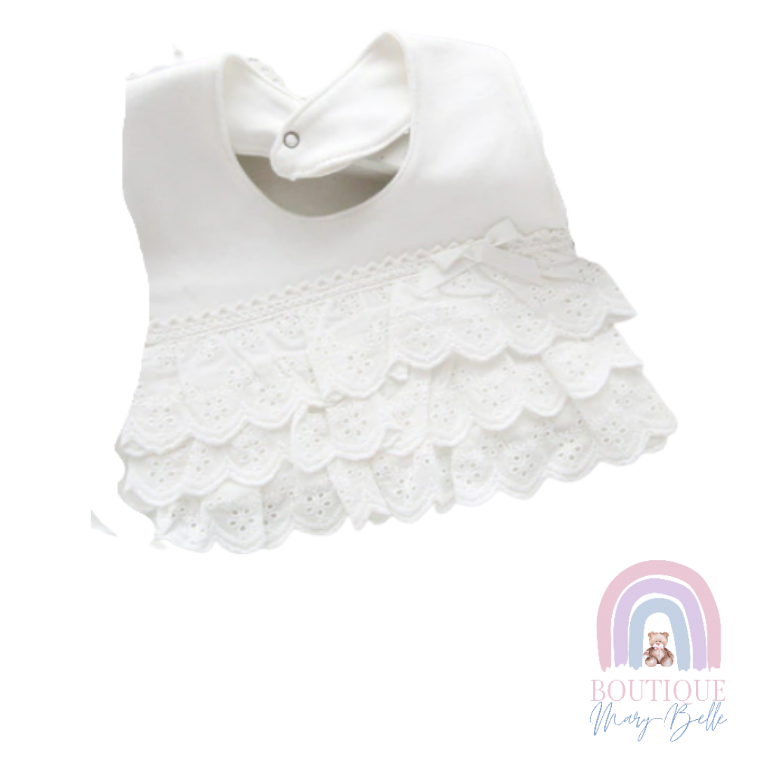 BLANCHE LACE BIBS.