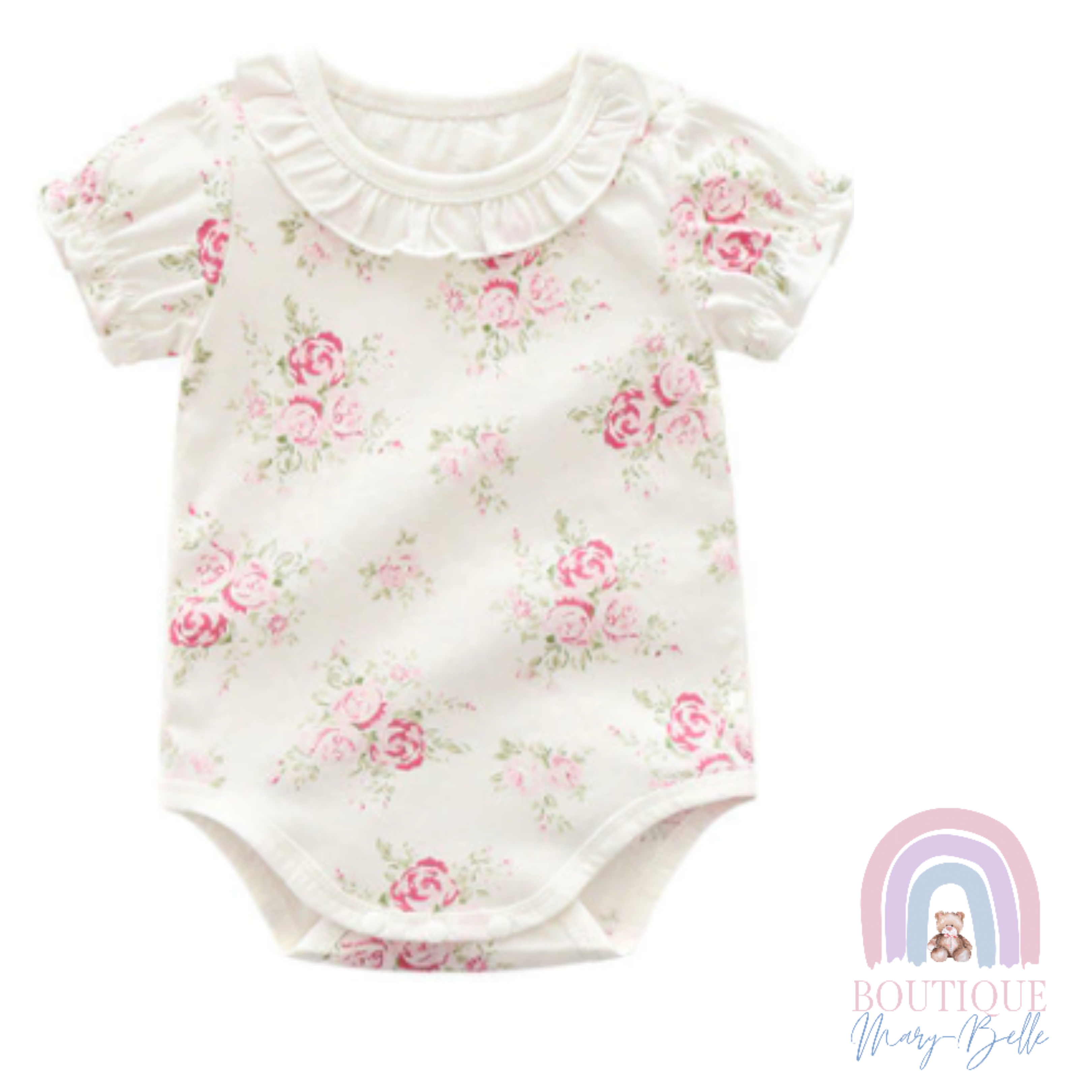 CANDY FLORAL BODYSUIT