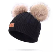 Load image into Gallery viewer, AMORY DOUBLE POM POM BEANIE
