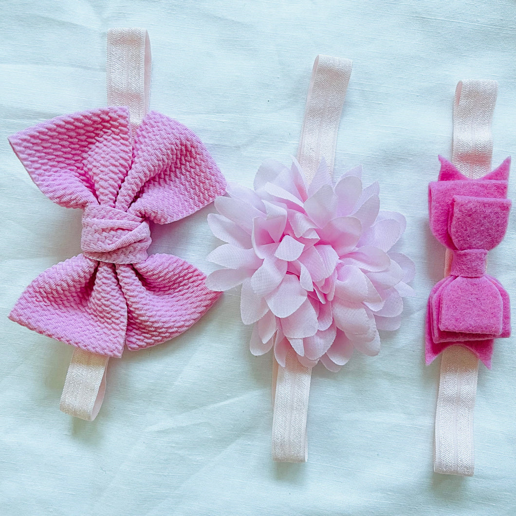 CLEO THEEE PIECE HEADBAND SET  (SEVEN)