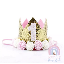 Load image into Gallery viewer, PRINCESS BIRTHDAY CROWN 1
