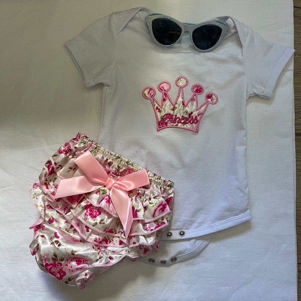 SARAH BLOOMERS AND ROMPER