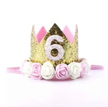 Load image into Gallery viewer, PRINCESS BIRTHDAY CROWN 6
