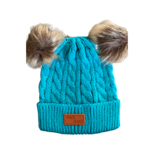 Load image into Gallery viewer, AMORY DOUBLE POM POM BEANIE
