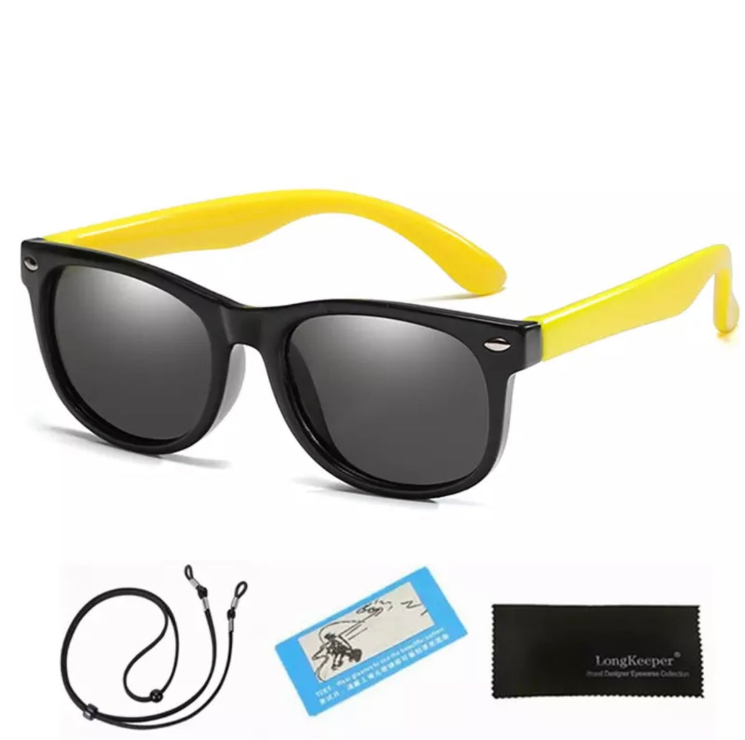 SAM SUNGLASSES YELLOW AND BLACK