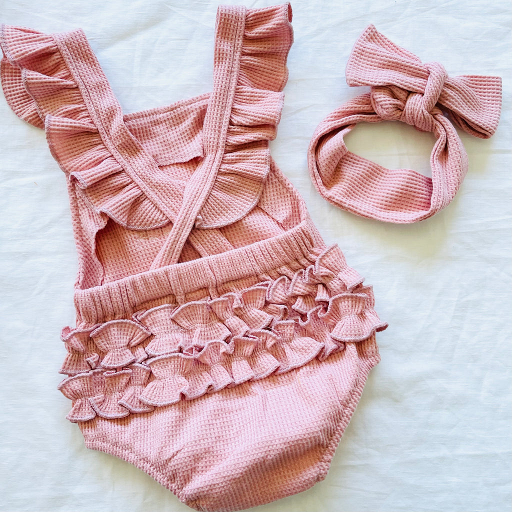 POLLY WAFFLE RAINBOW  (PINK)