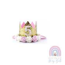 Load image into Gallery viewer, PRINCESS BIRTHDAY  CROWN 5
