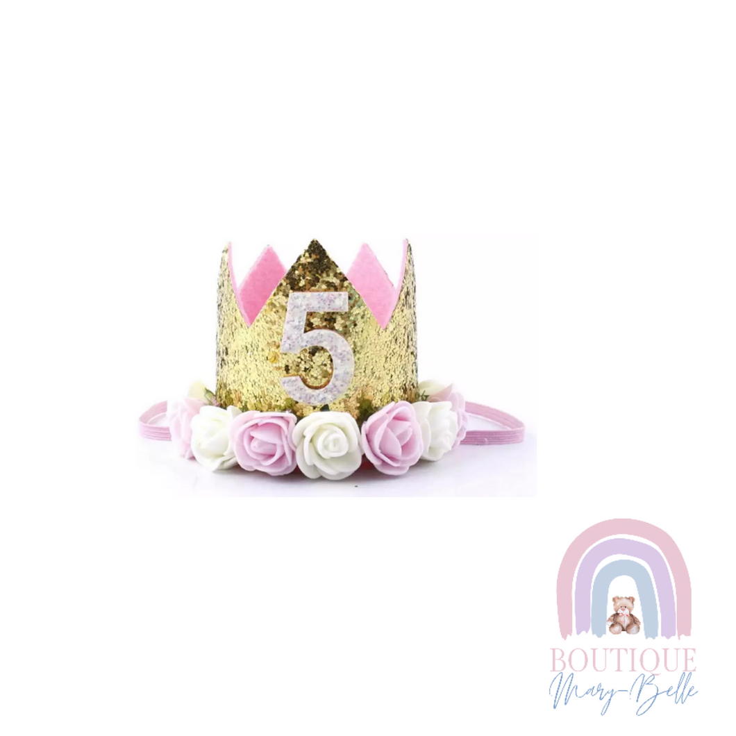 PRINCESS BIRTHDAY  CROWN 5