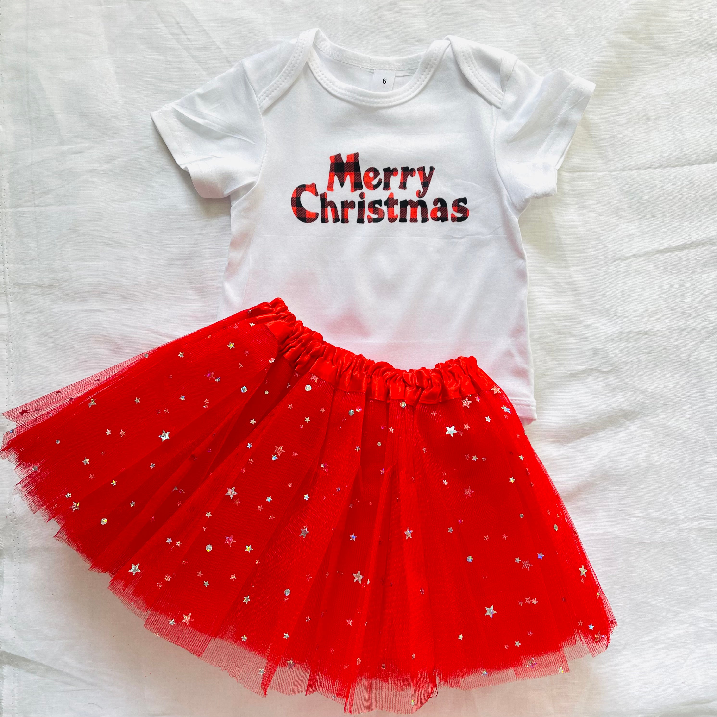 SHIMMER AND SHINE CHRISTMAS TUTU AND TEE COMBO(1)