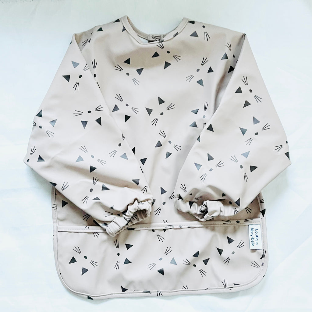 EVY BIB/SMOCK (CAT PINK)