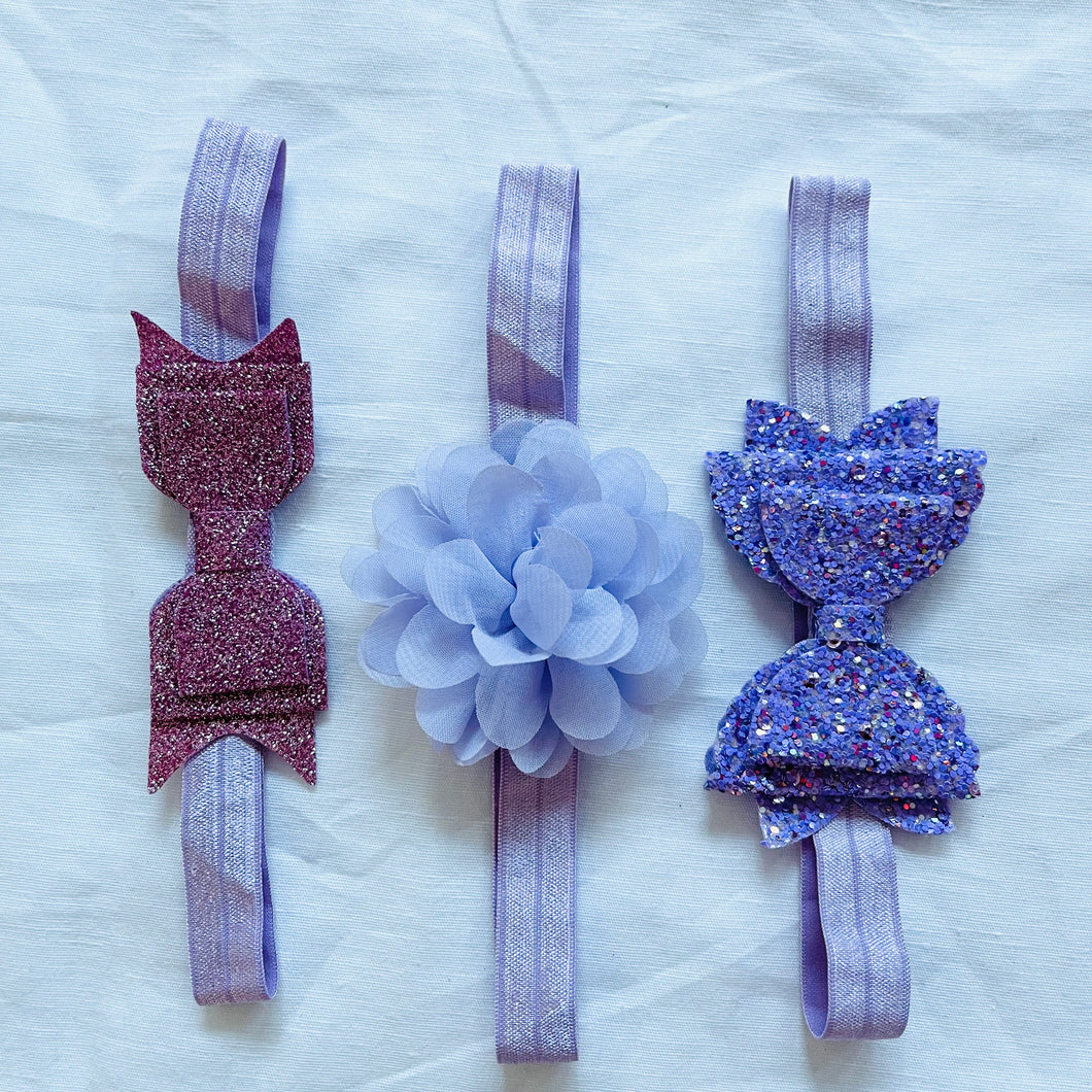 CLEO THREE PIECE HEADBAND SET (TEN)