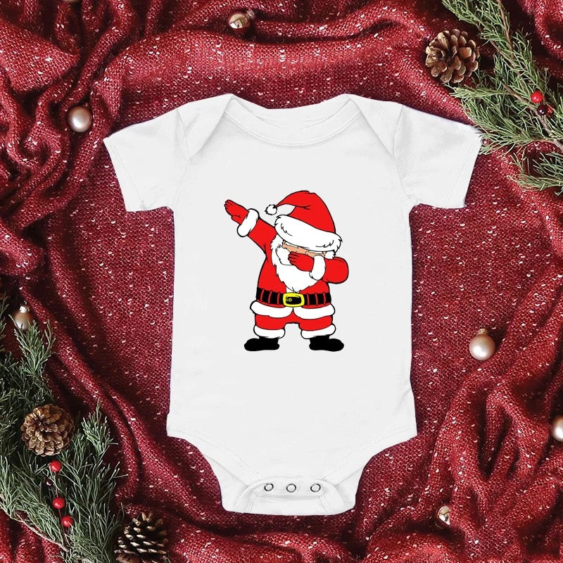 DAB SANTA TEE ROMPER