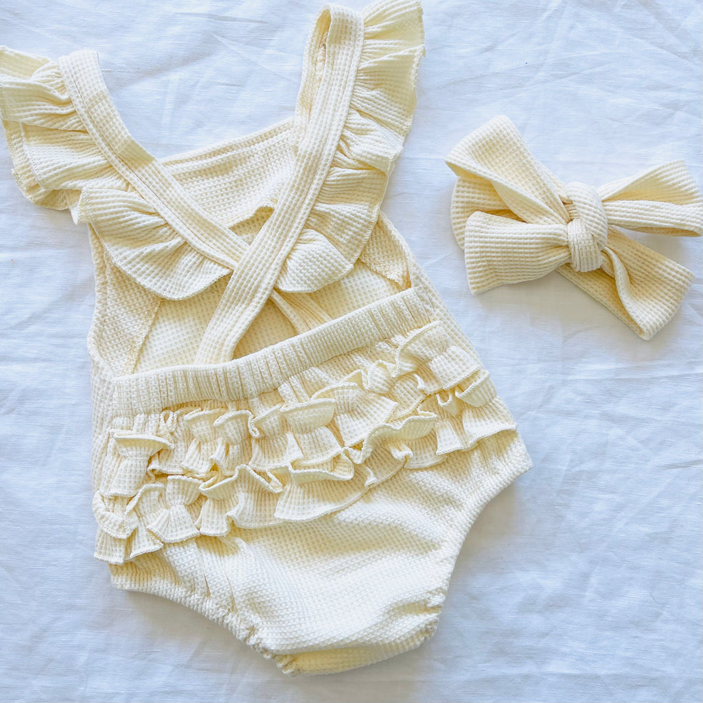 POLLY WAFFLE RAINBOW (CREAM)